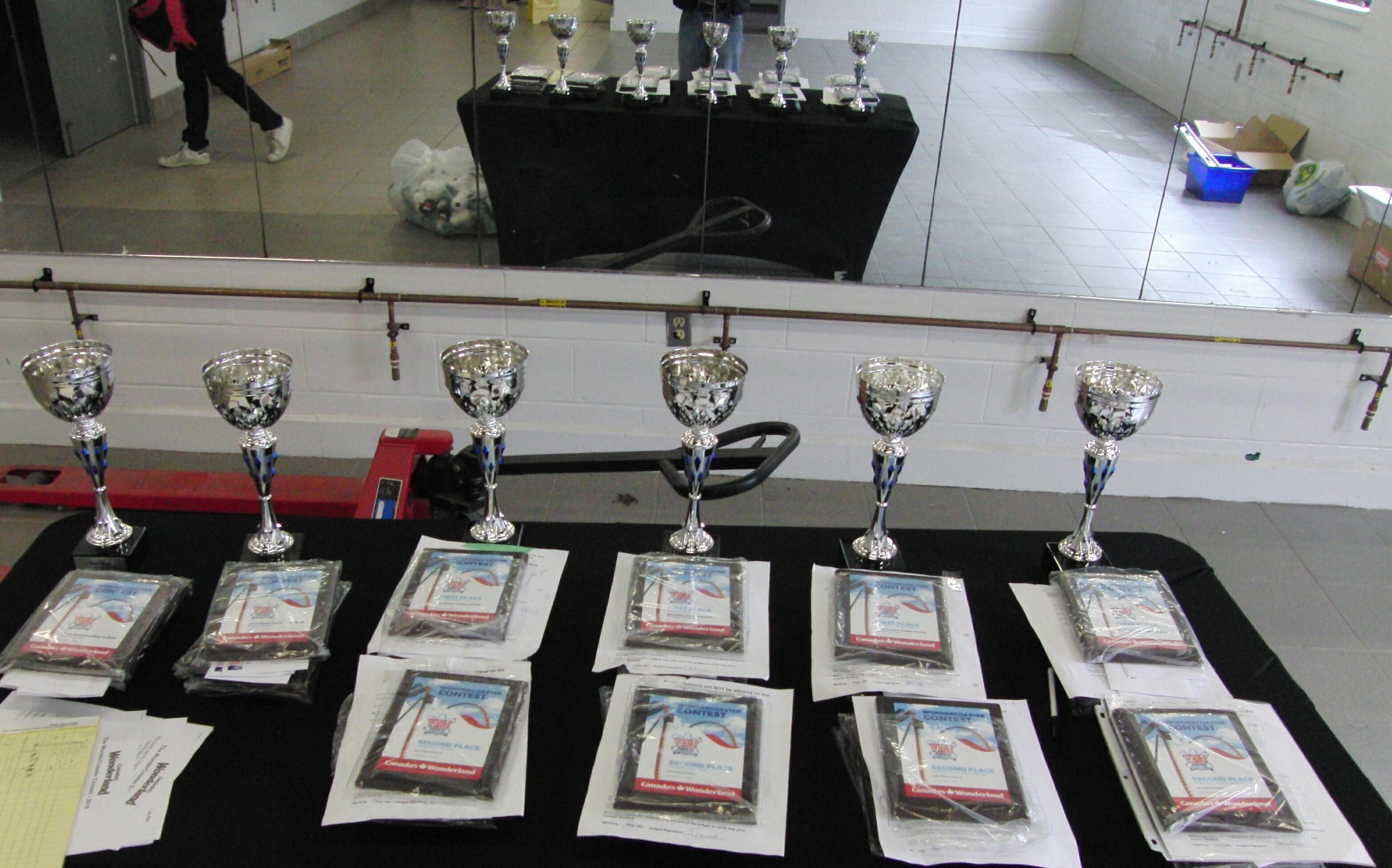 Trophies are ready